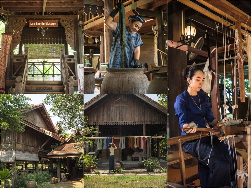 Weaving and Dyeing Classes in Vientiane