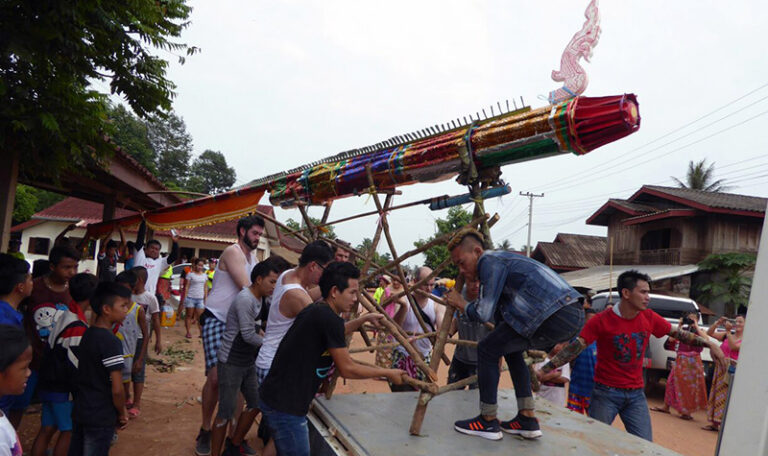 Rocket Festival in Laos