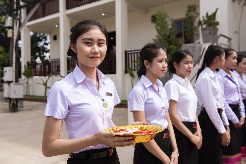 The Academy Training Hotel and Restaurant in Vang Vieng, Laos