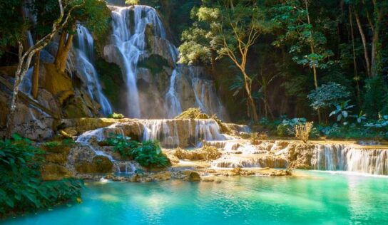Kuang Si Waterfalls and Surrounds